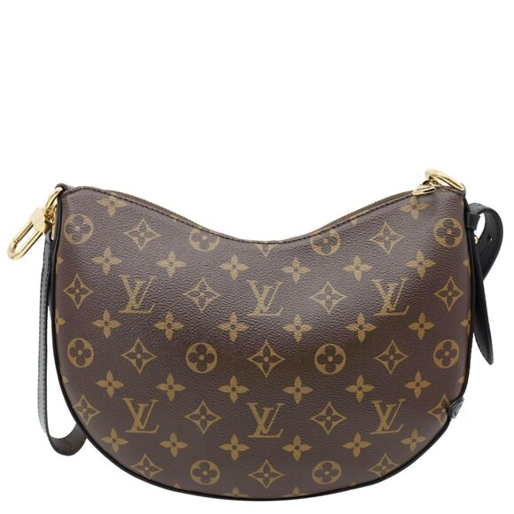 Louis Vuitton Cookie BB Monogram Canvas Hobo Bag Brown - Picture 3 of 12